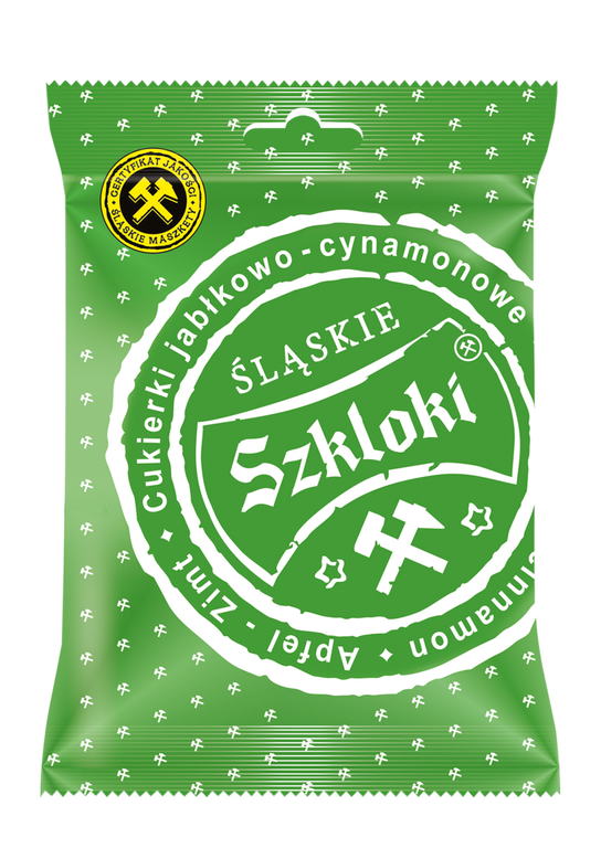 Cukierki Szkloki Śląskie jbałkowo cynamonowe 80 g